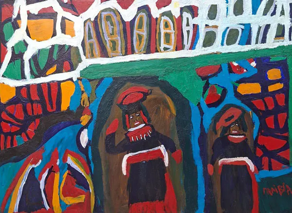 Chaïbia Talal (1929-2004)
Sans titre, circa 1965
Huile sur toile
58 x 77 cm
Estimation : 40 000 - 60 000 € / 440 000 - 660 000 MAD 