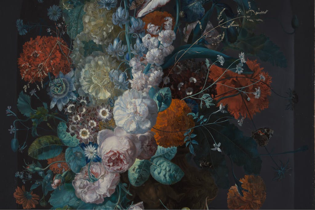 Margaretha Haverman (Dutch, active by 1716–died1722 or later). A Vase of Flowers, 1716. Oil on wood