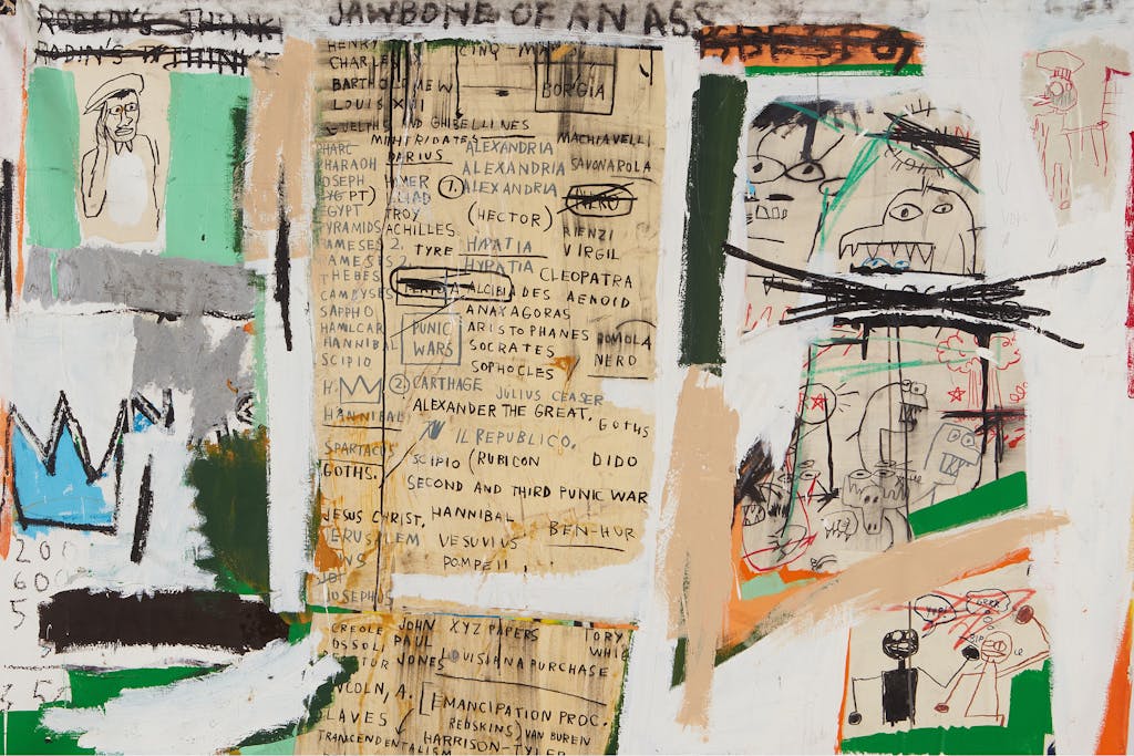 Jawbone of an Ass, 1982 © The Estate of Jean-Michel Basquiat Licensed by Artestar, New York