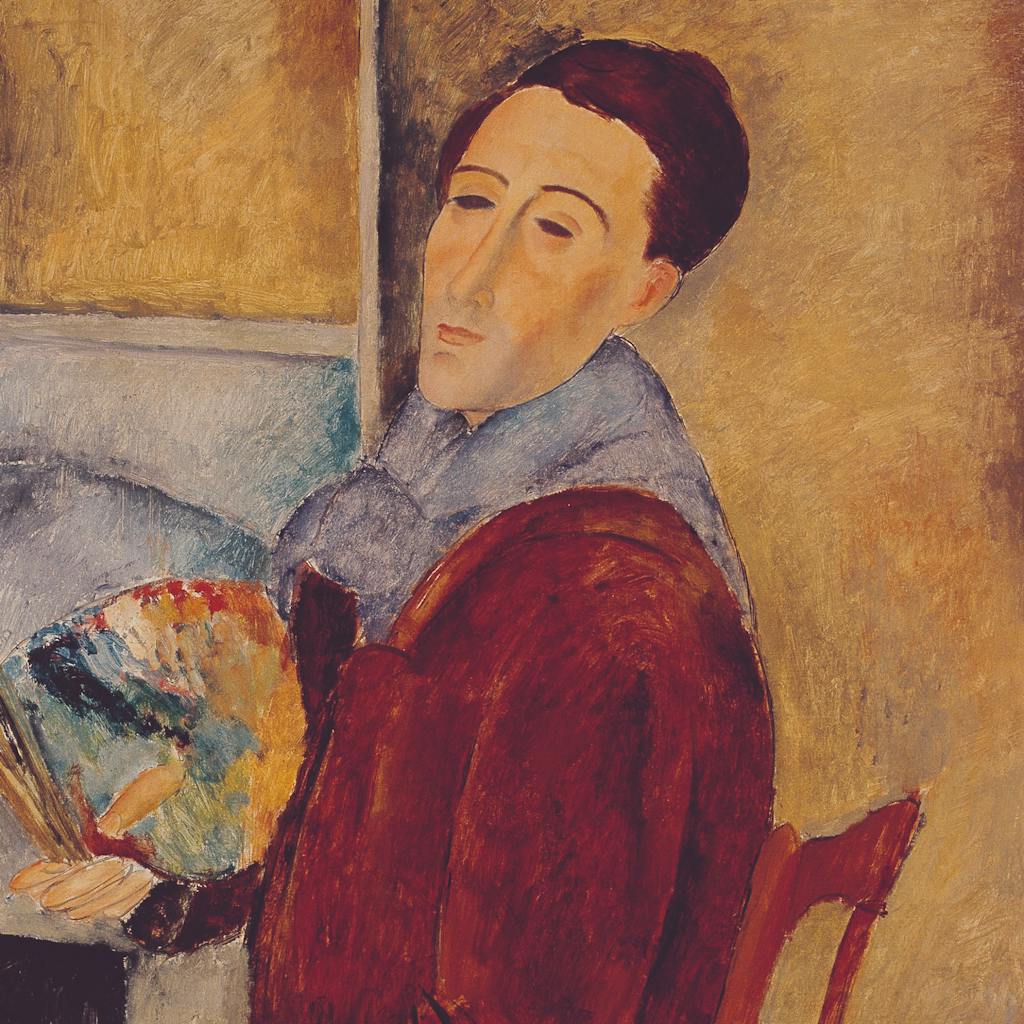 Amedeo Modigliani. Self Portrait, 1919