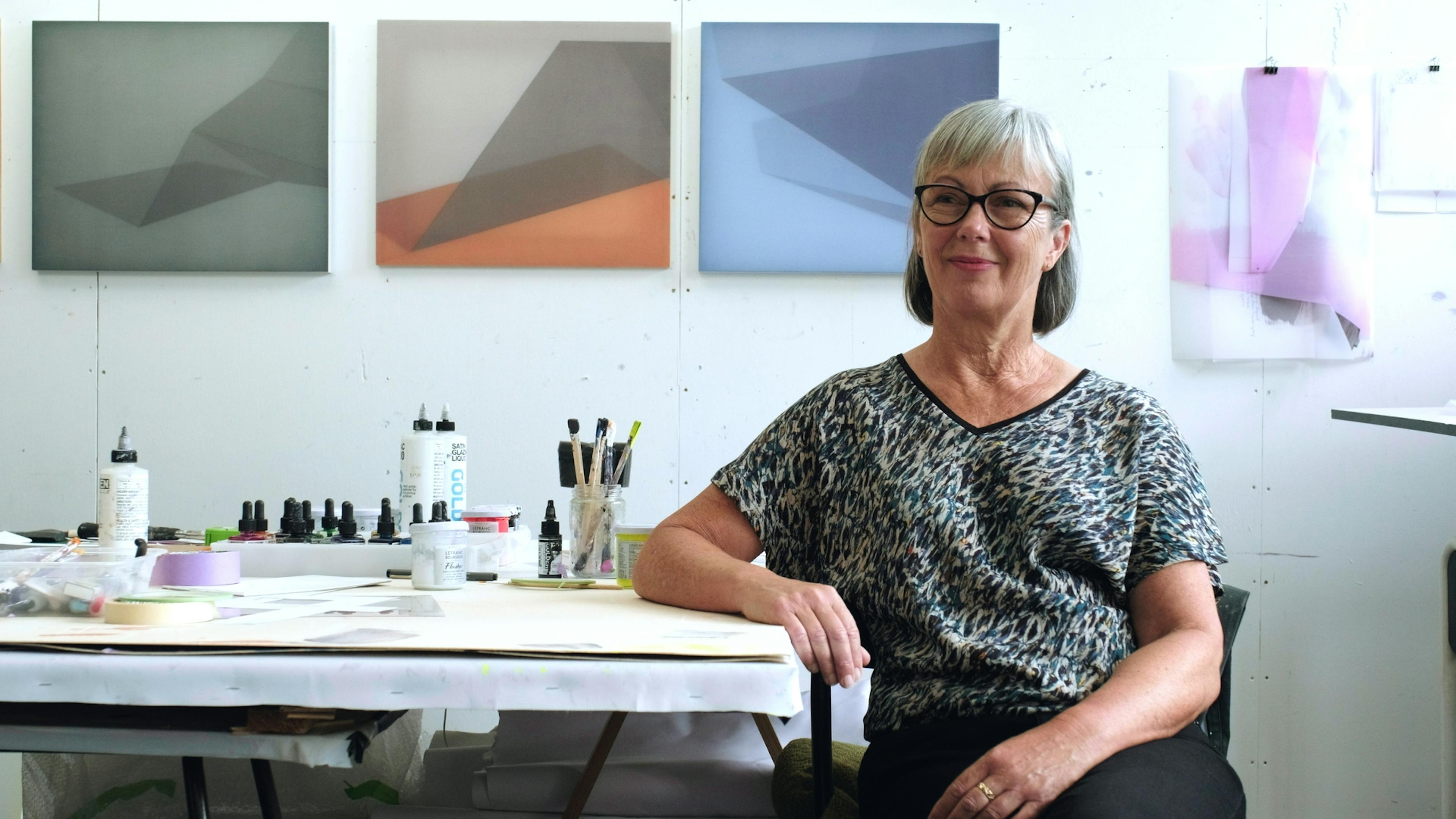 Artist Kathryn Steven's talks about what inspires her to create her paintings 