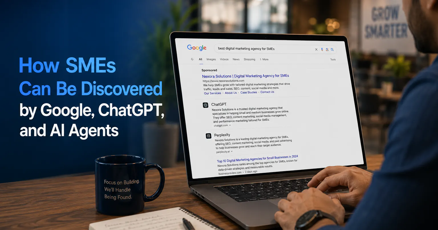 How SMEs Can Get Found on Google, ChatGPT & AI Search in 2026?