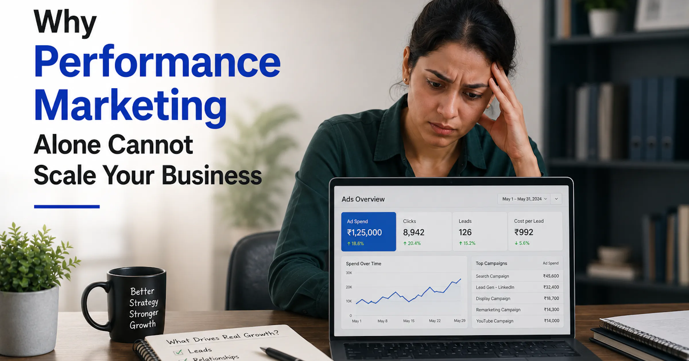 Why Performance Marketing Alone Isn't Enough for Business Growth?