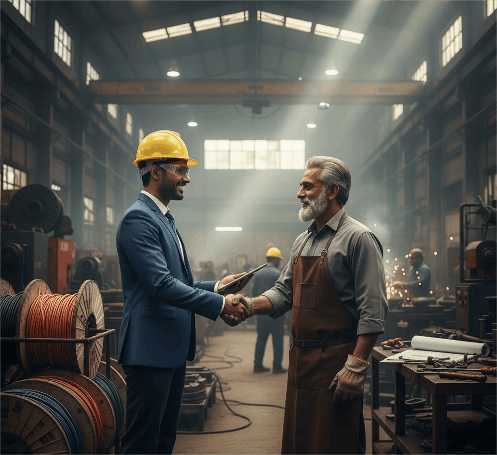 Local Industrial Cluster, PTFE Wire & Cable Manufacturing, Relationship-Driven Business, Small Business Sustainability