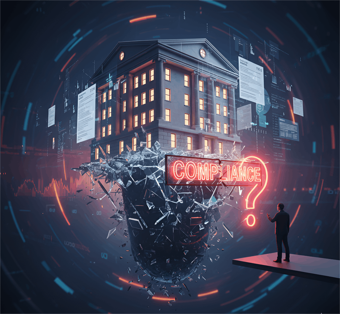 A perfectly compliant organisation can still collapse financially.