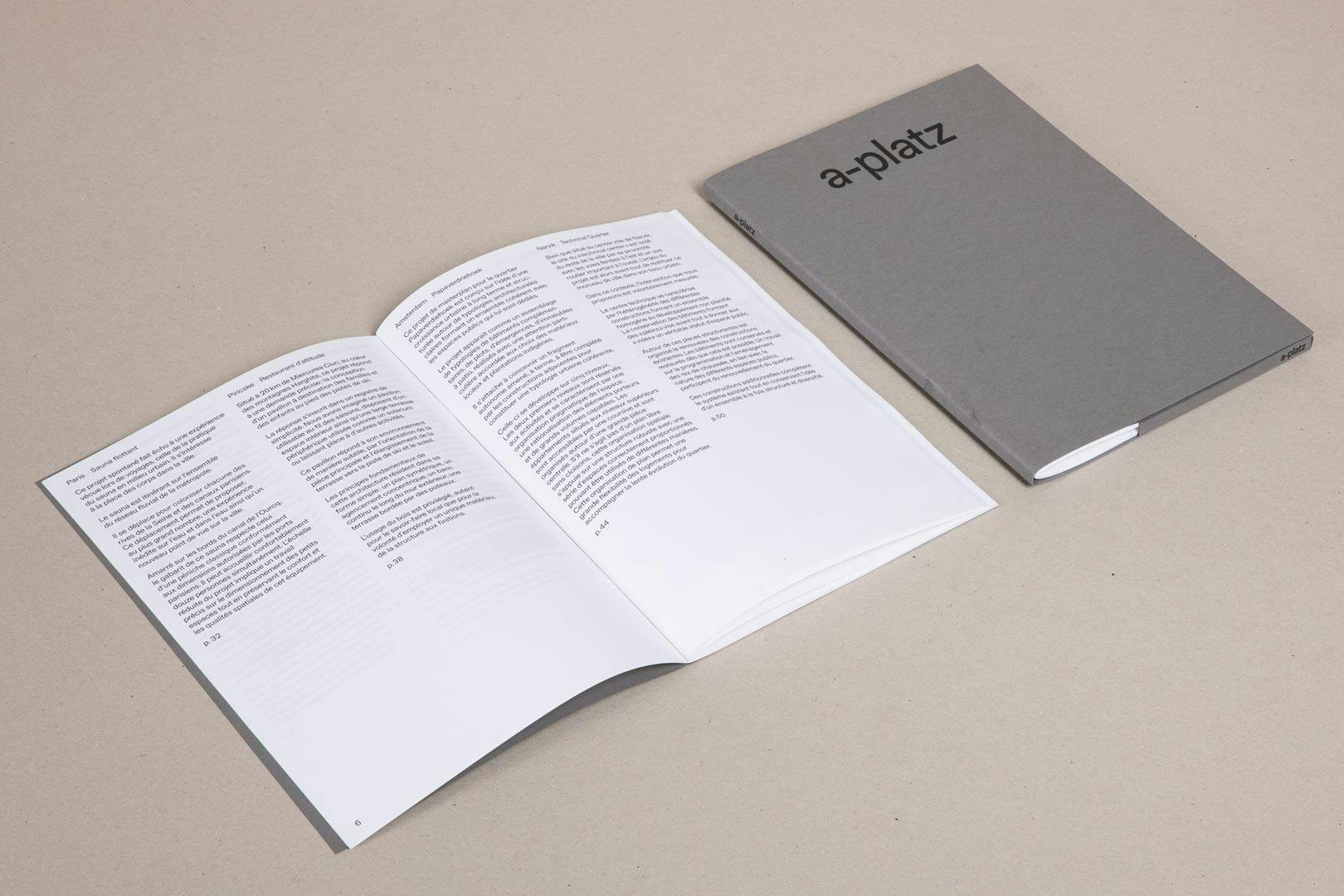 Arthur Calame - a-platz Architectes - Identité, Supports imprimés, Portfolio digital et fiches projets, 2021-en cours - Image 5