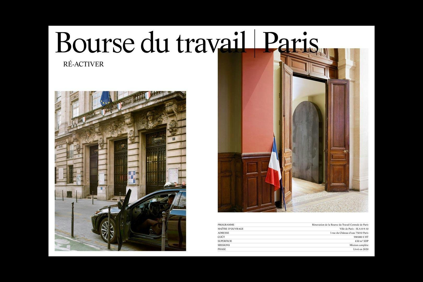 Arthur Calame - Boman architectes - Identité, Supports imprimés, Portfolio digital et fiches projets, 2017-présent - Image 9