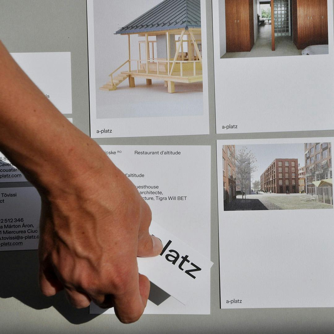Arthur Calame - a-platz Architectes - Identité, Supports imprimés, Portfolio digital et fiches projets, 2021-en cours - Image 8