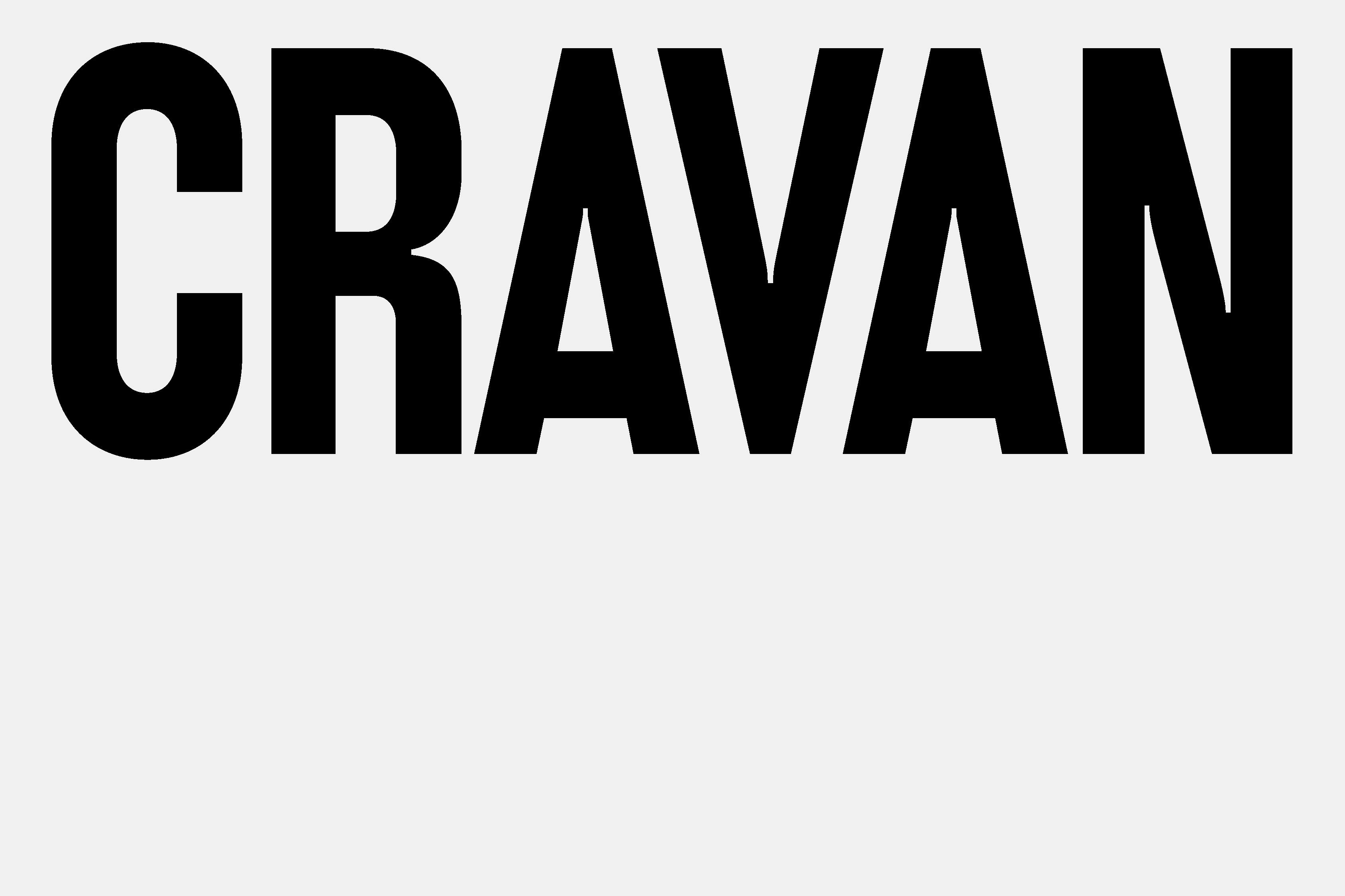 TYPOGRAPHIE custom pour Cravan
