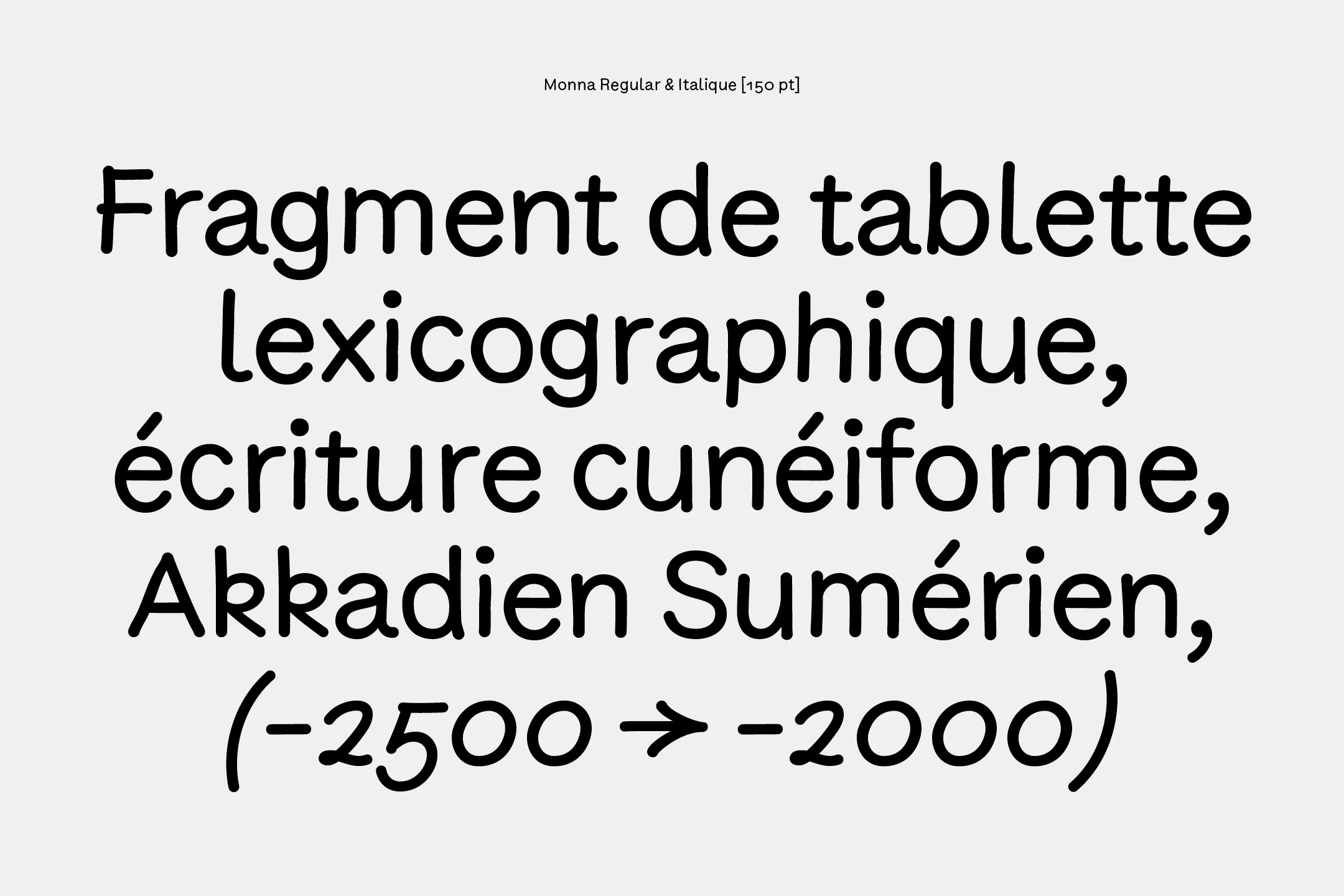 Arthur Calame - Louvre - Custom typeface - Image 3