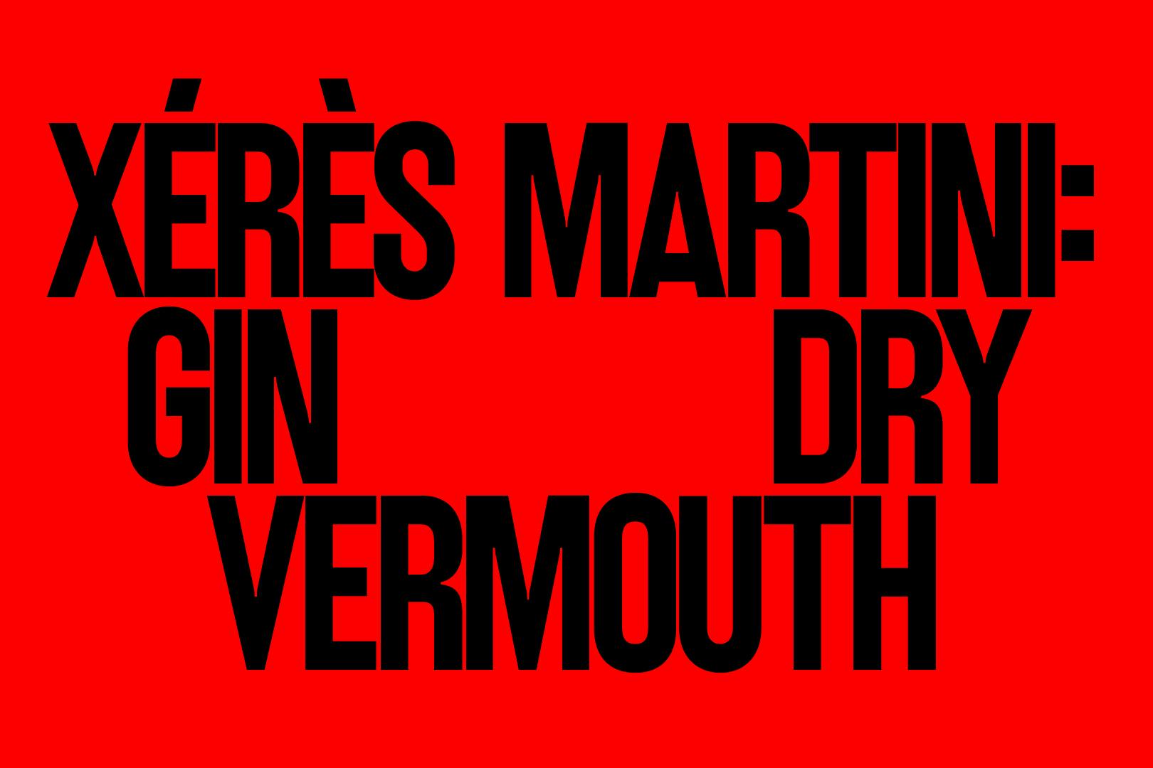 TYPOGRAPHIE custom pour Cravan