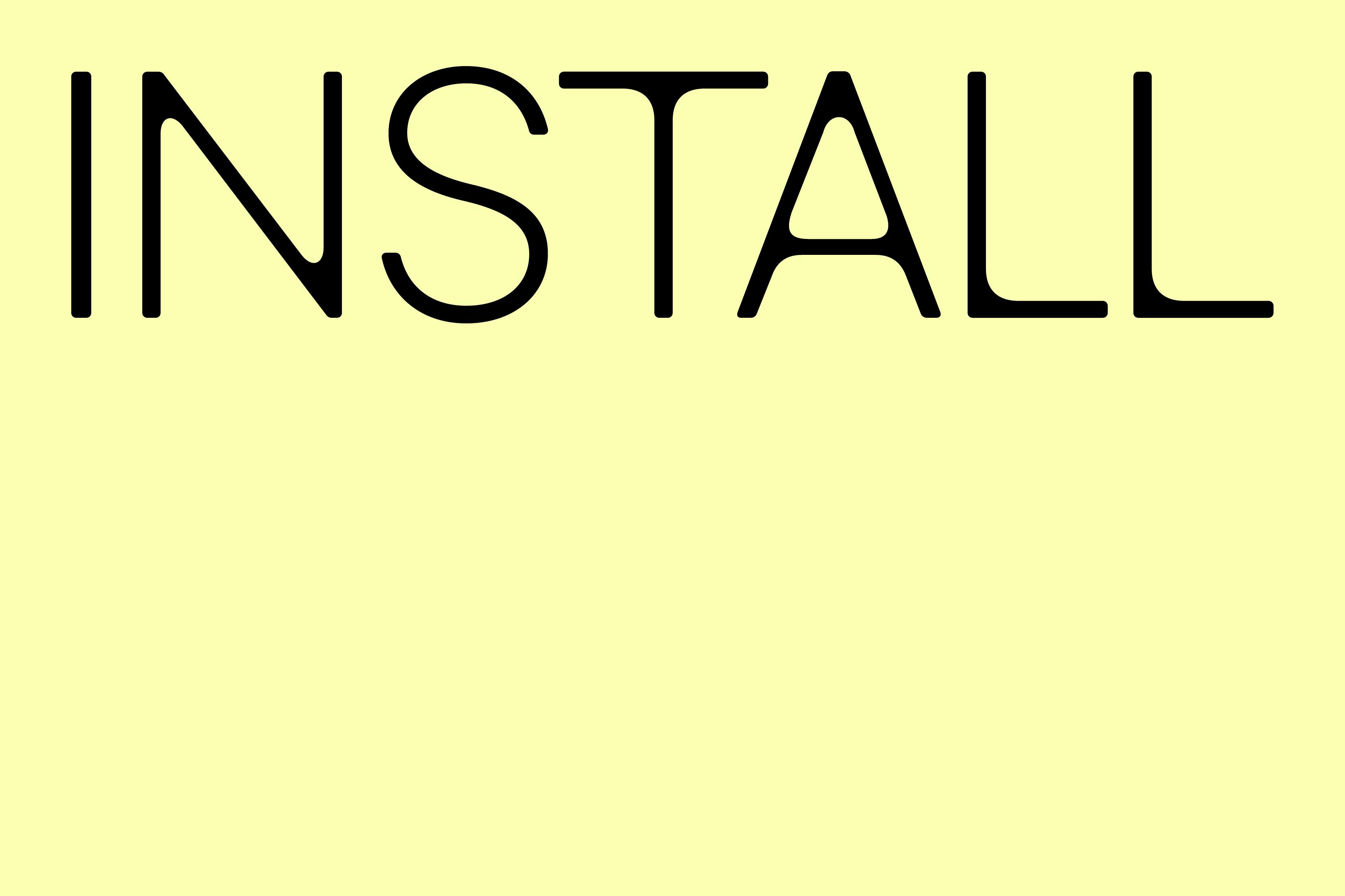 Install