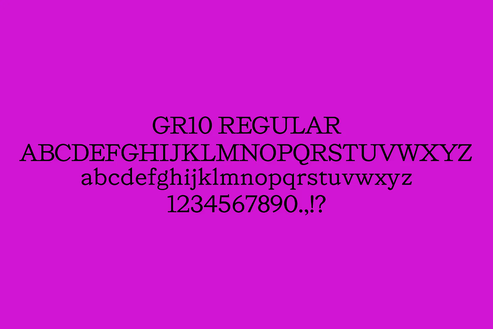 Arthur Calame - GR10 - Typeface – Regular, Italic - Image 8