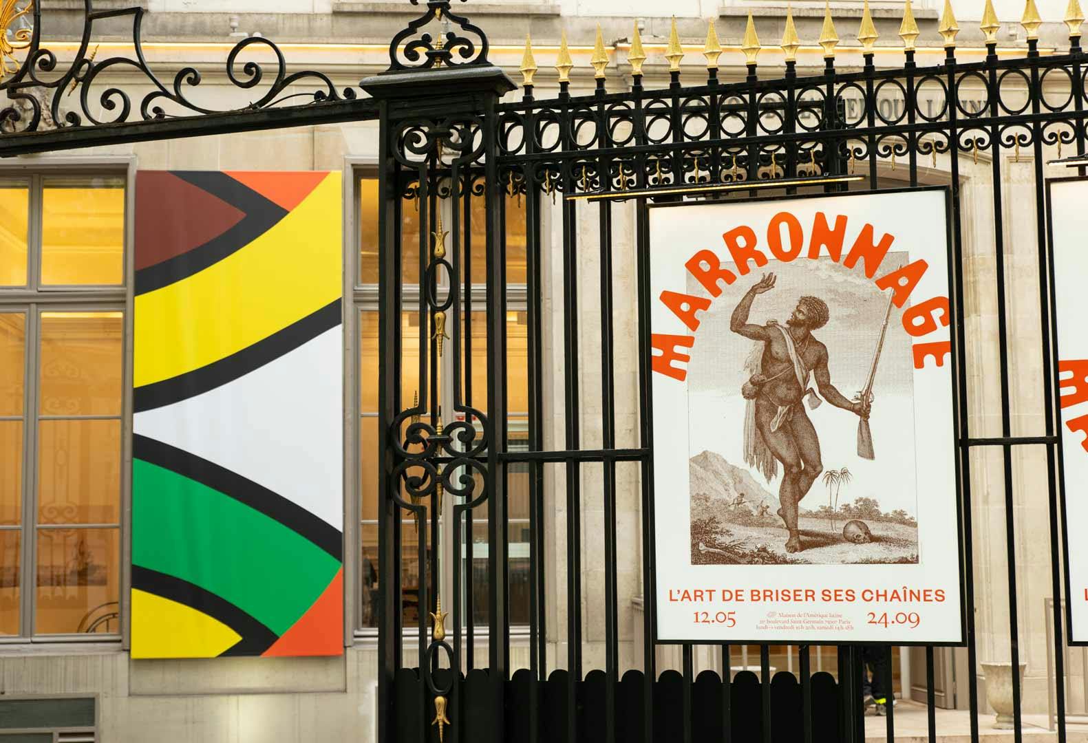 Arthur Calame - Marronnage - Affiches, Signalétique, Catalogue, Invitation, Typographie sur mesure, 2022 - Image 7