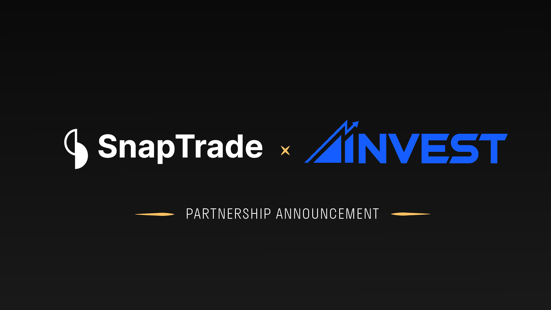 SnapTrade and AInvest announce a partnership