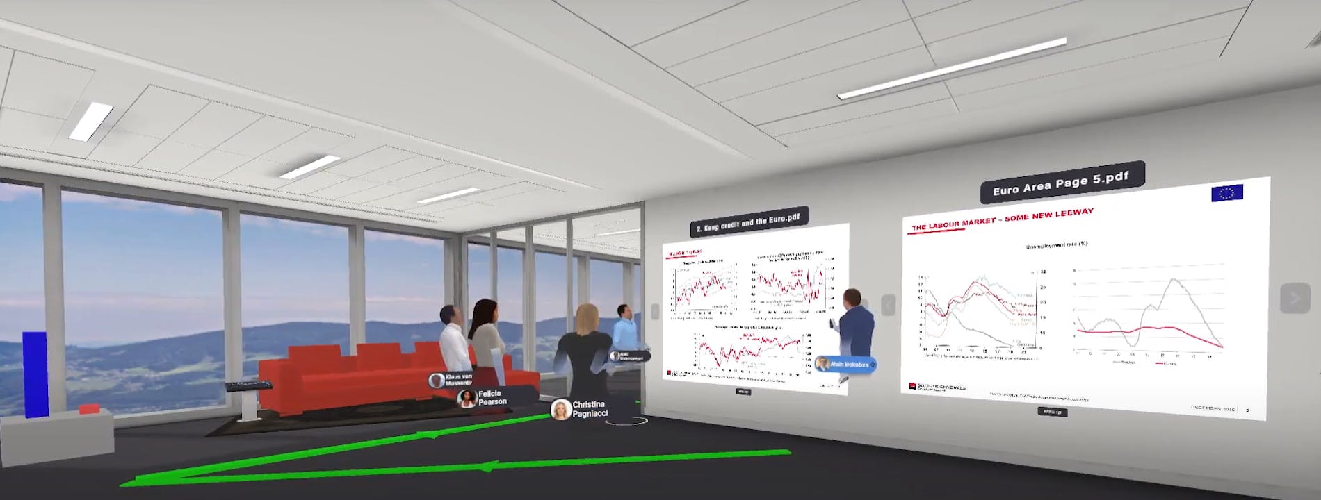 Cover Image for Societe Generale: Client presentations in VR
