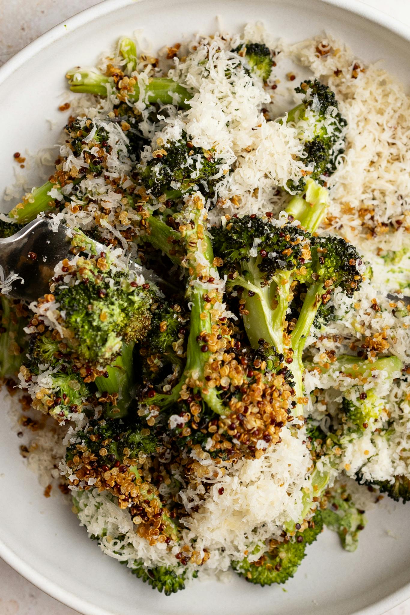 Warm Broccoli Salad