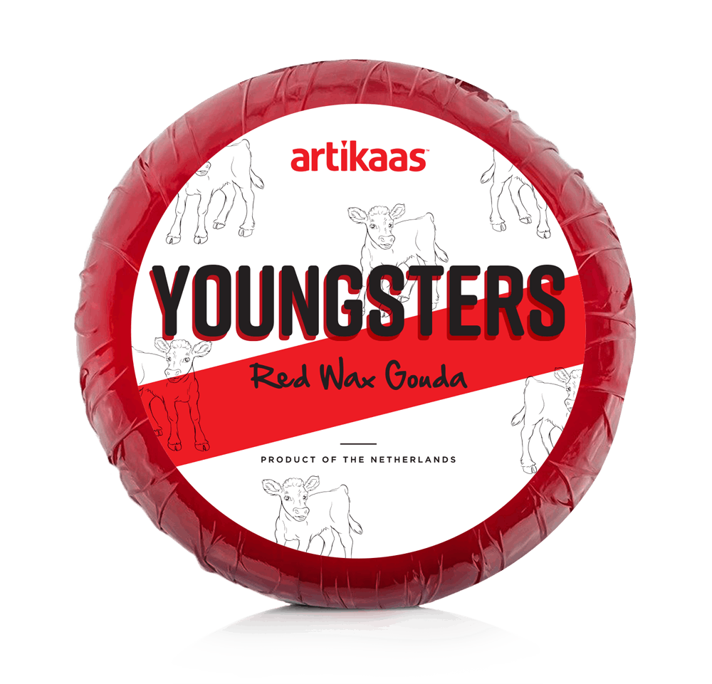 Youngsters Red Wax Gouda Artikaas