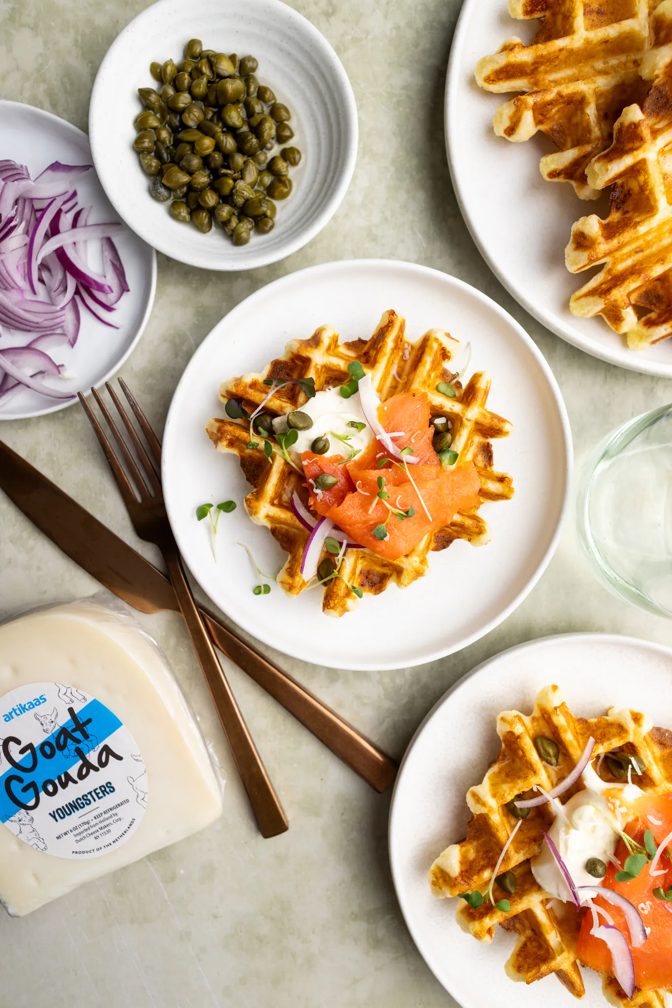 Artikaas Goat Gouda Waffles