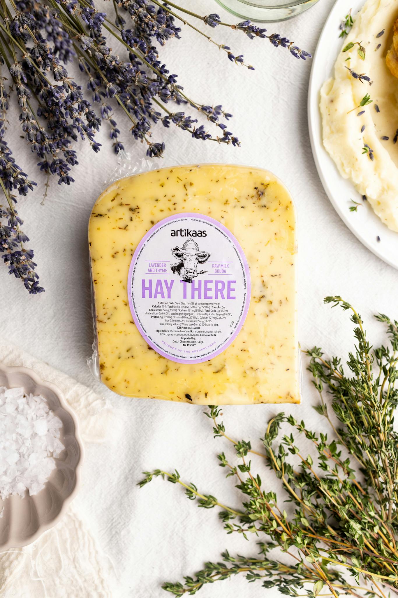 Hay There Lavender Gouda