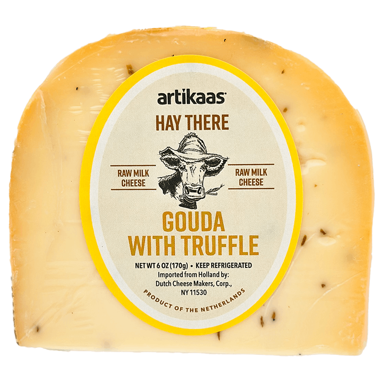 Hay There Raw Milk Gouda with Truffle Artikaas