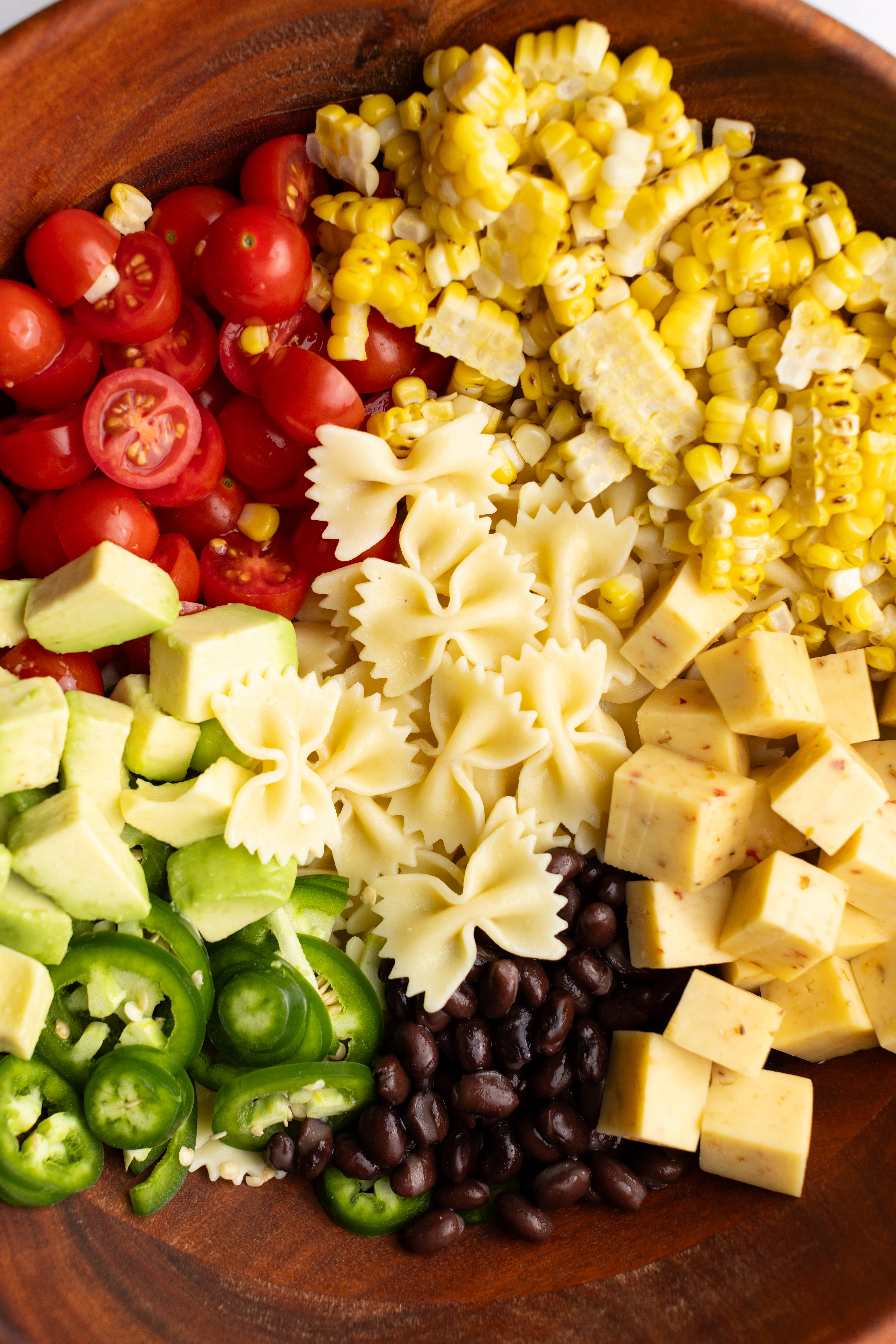 mesquite bbq gouda pasta salad