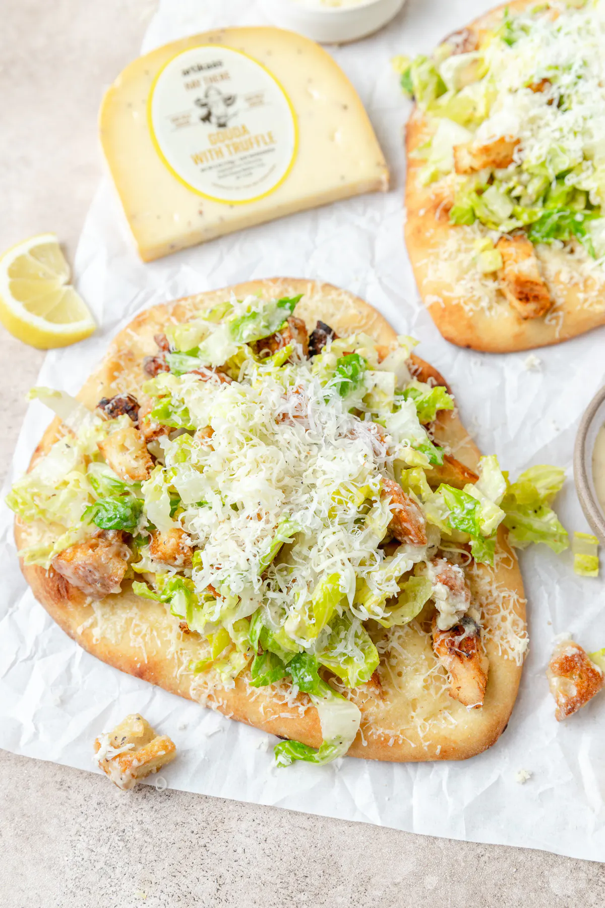 Hay there truffle gouda flatbread