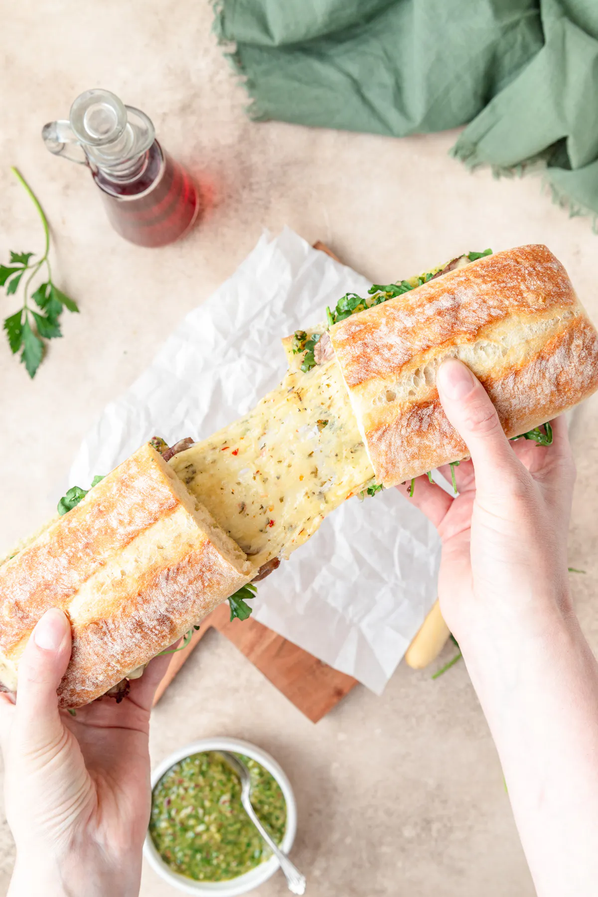 gouda cheesy sandwich