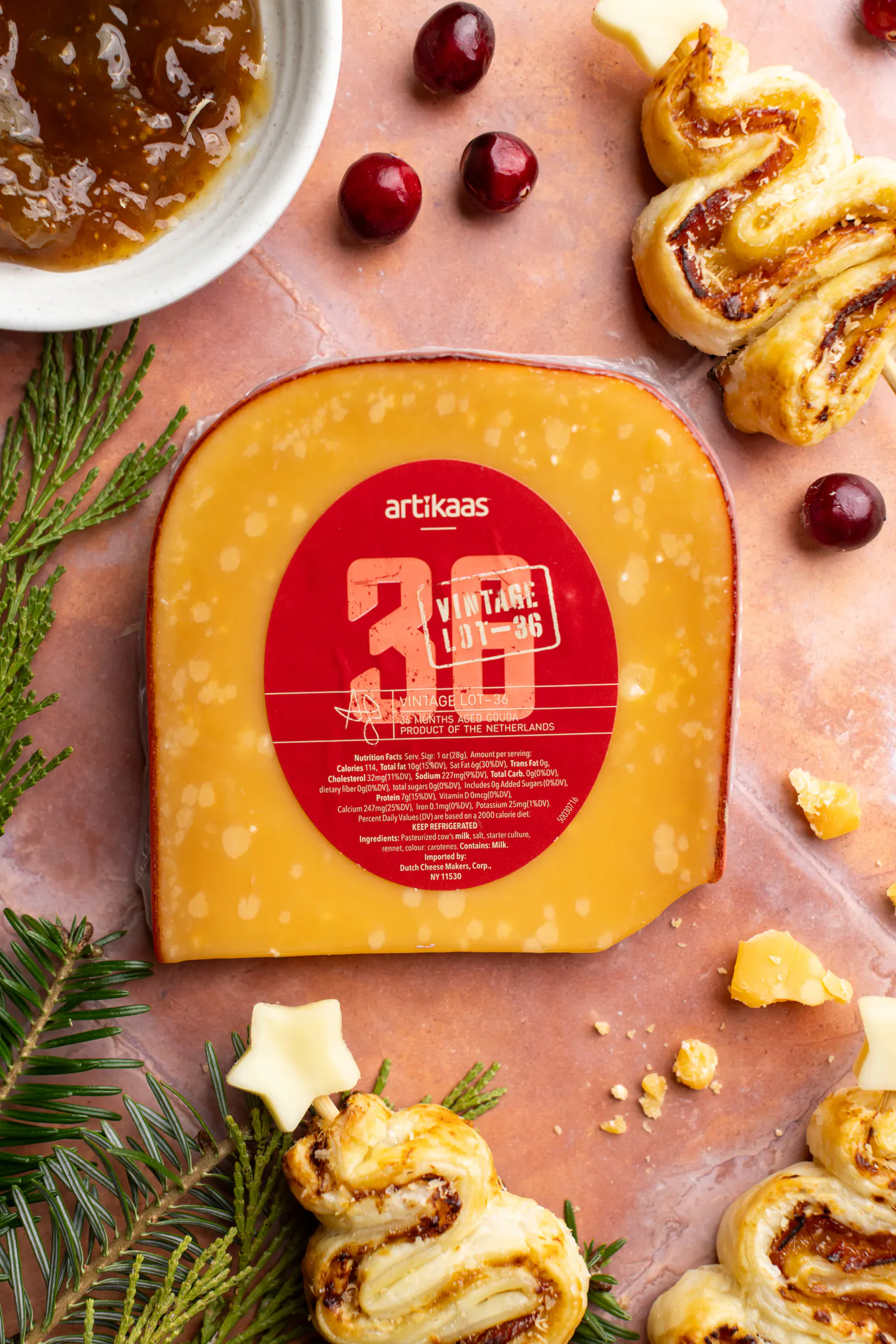 Artikaas Vintage Lot 36 Month 3 Year Gouda