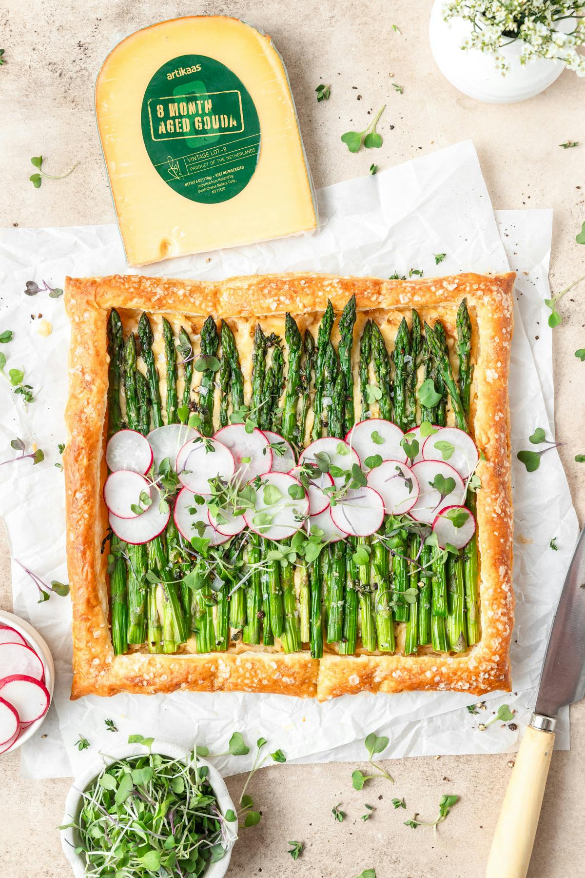 puff pastry tart