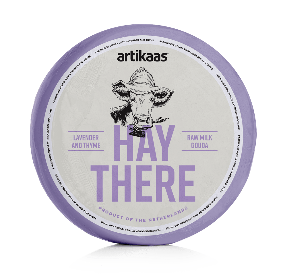 Hay There Raw Milk Gouda with Lavender and Thyme