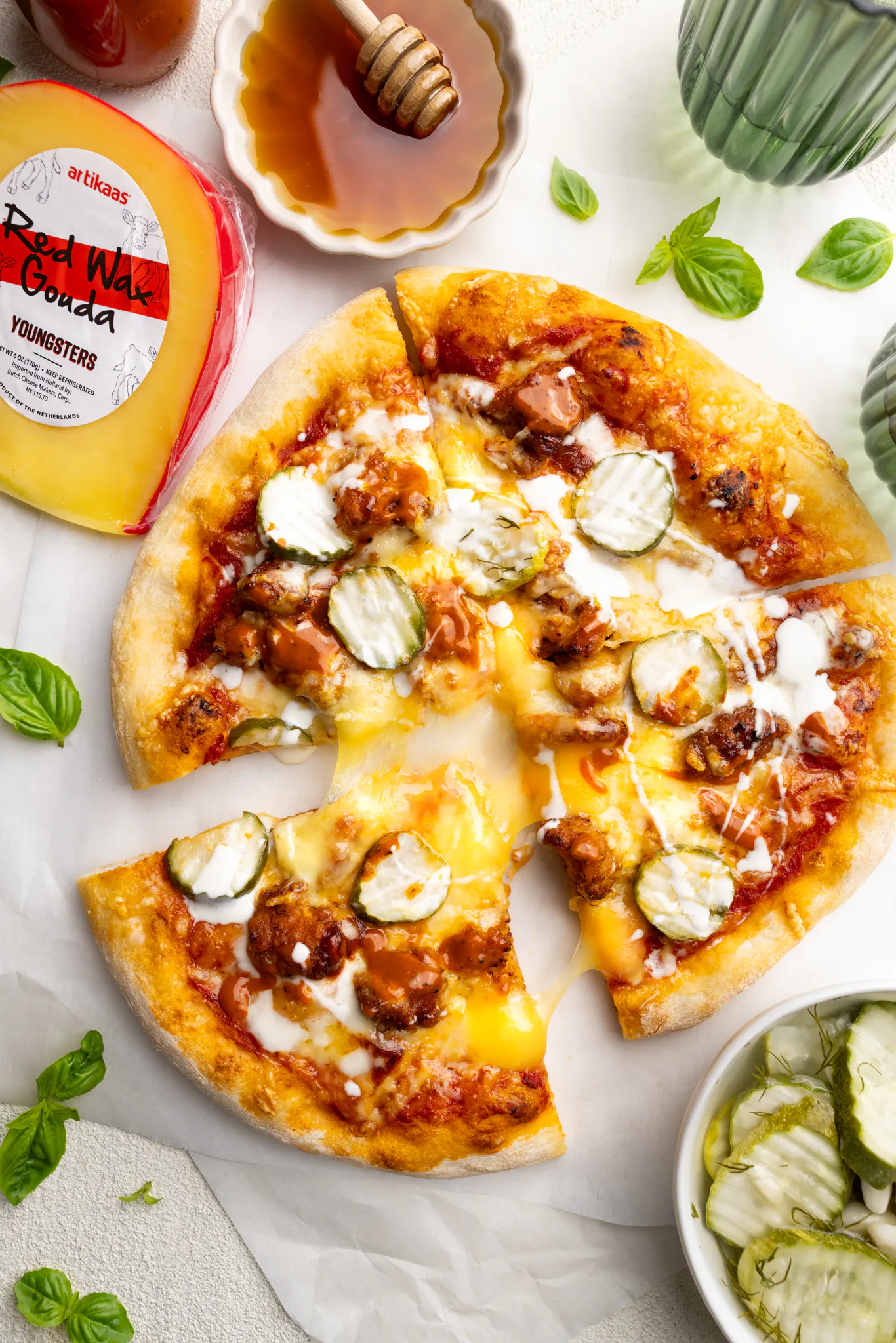 Artikaas Red Wax Gouda 6 oz Pizza Recipe