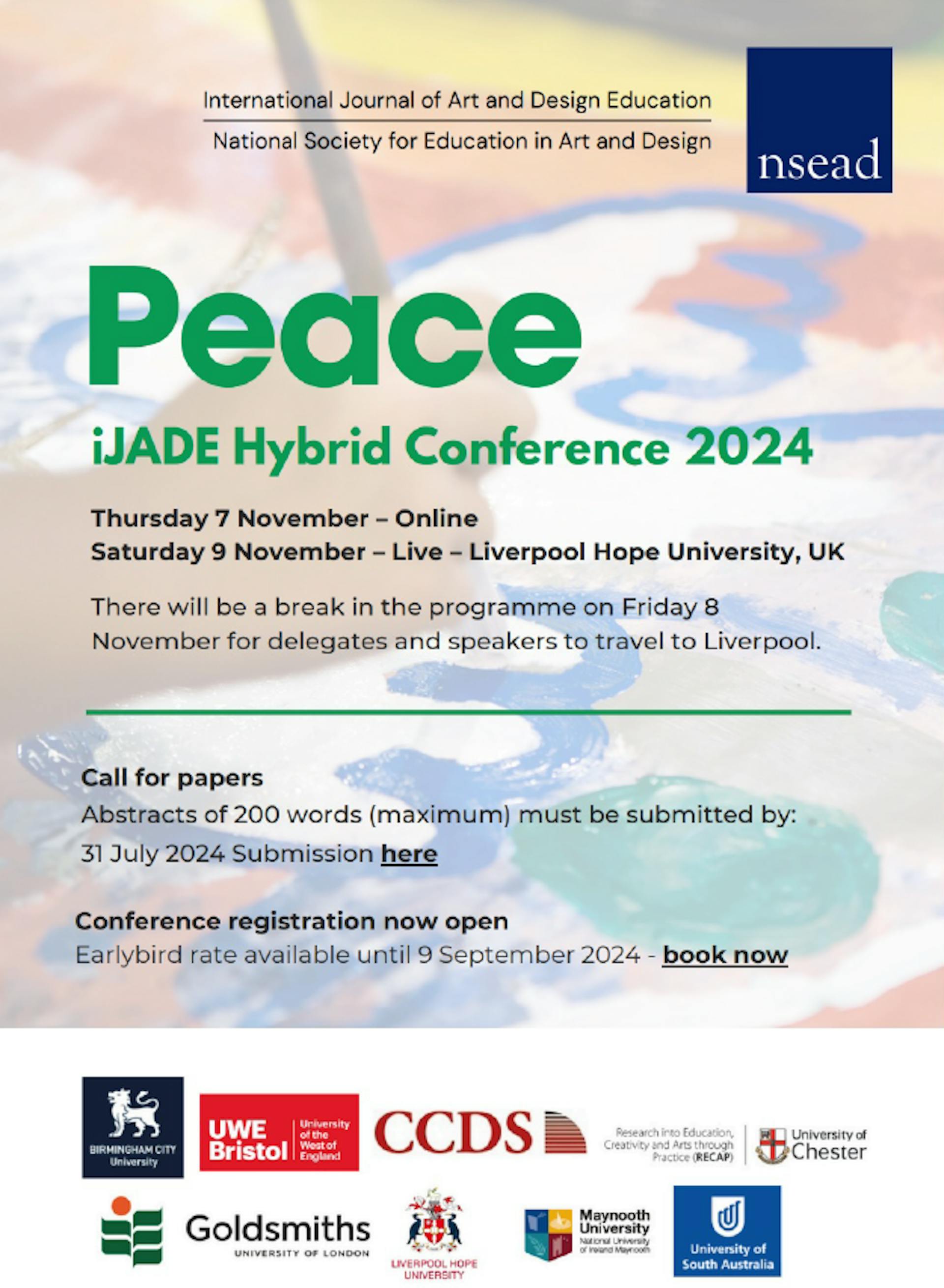 NSEAD Peace | iJADE conference 2024