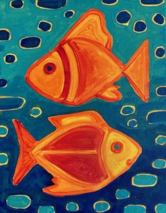 Featured image for Funky Fish Painting *NEW*
