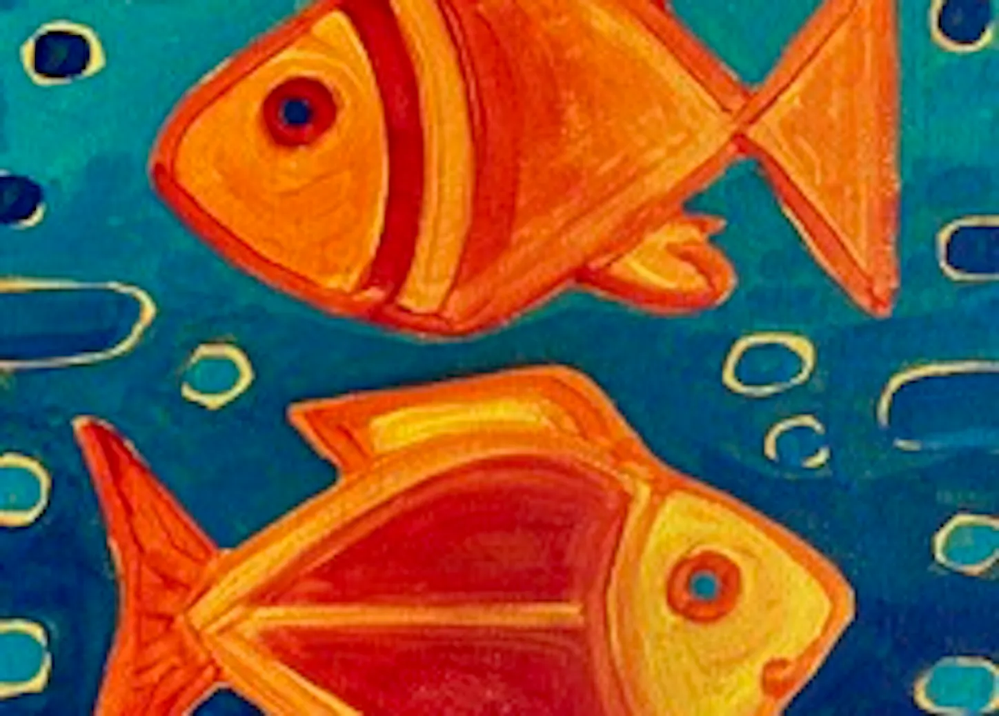 Funky Fish Painting