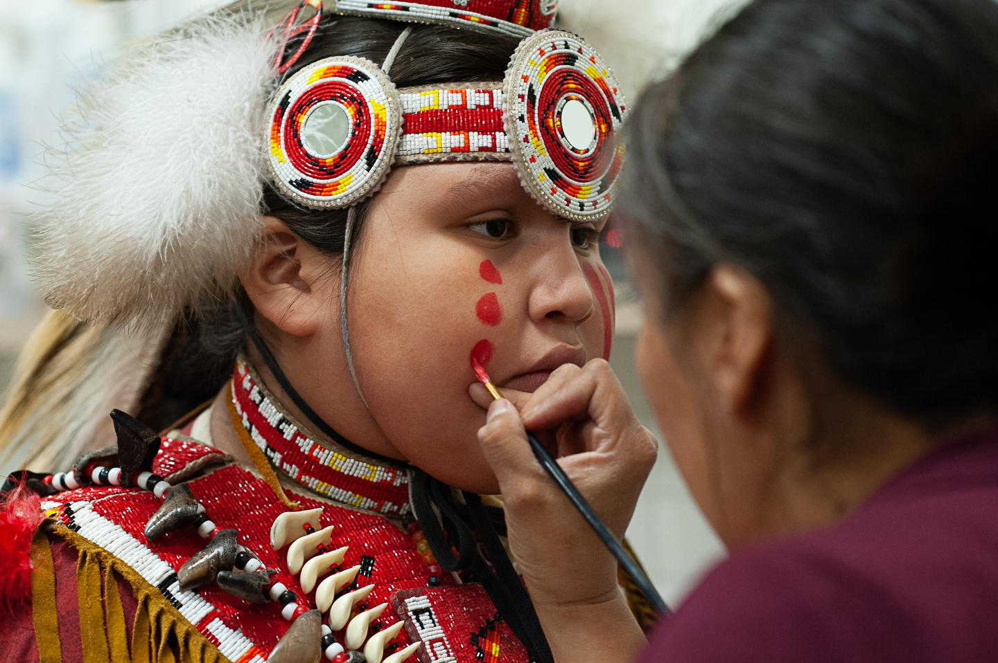 Featured image for Learn more about how the Smalleyes Family merge traditions through storytelling and dance.