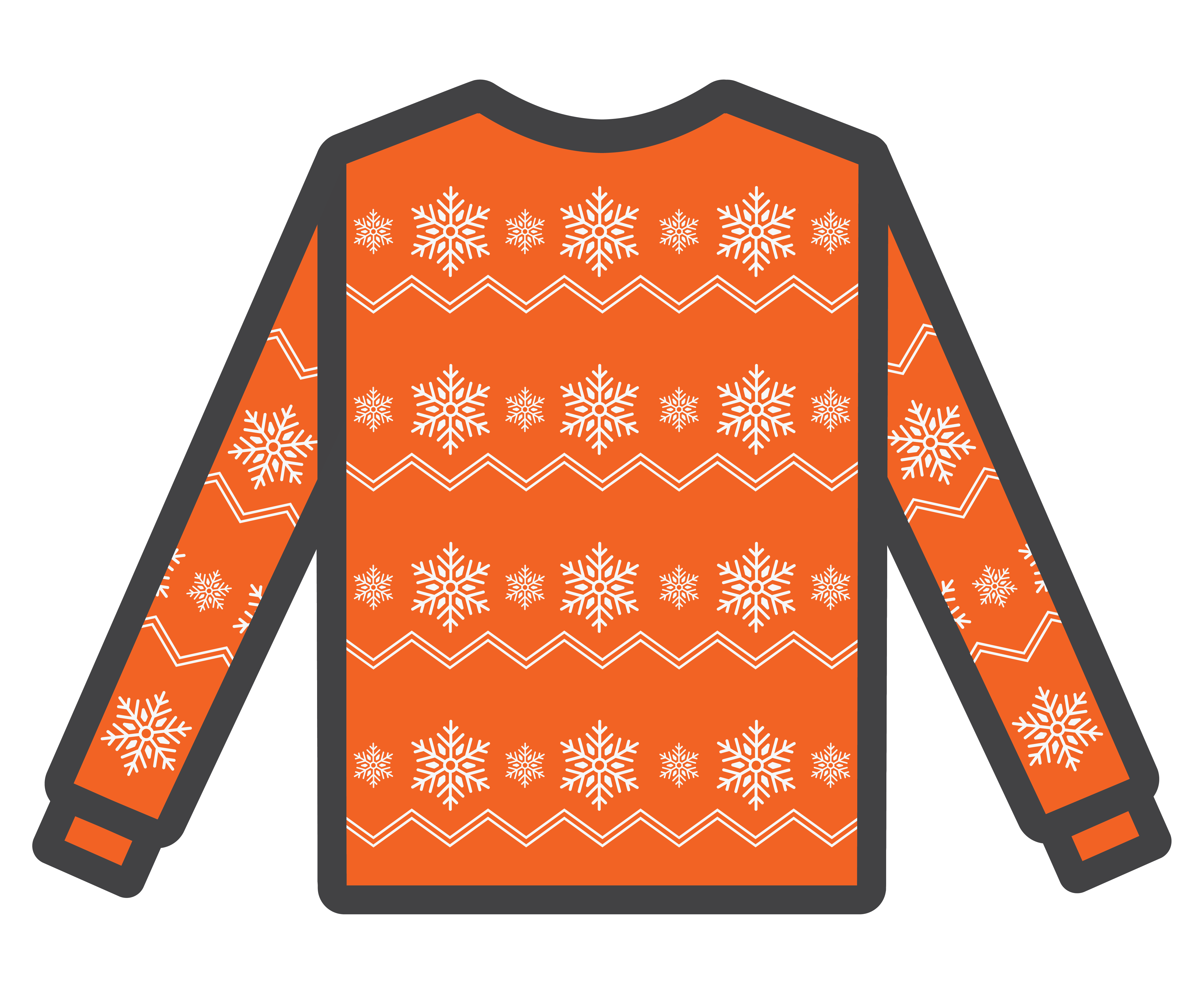 Alzheimer's Research UK festive jumper.