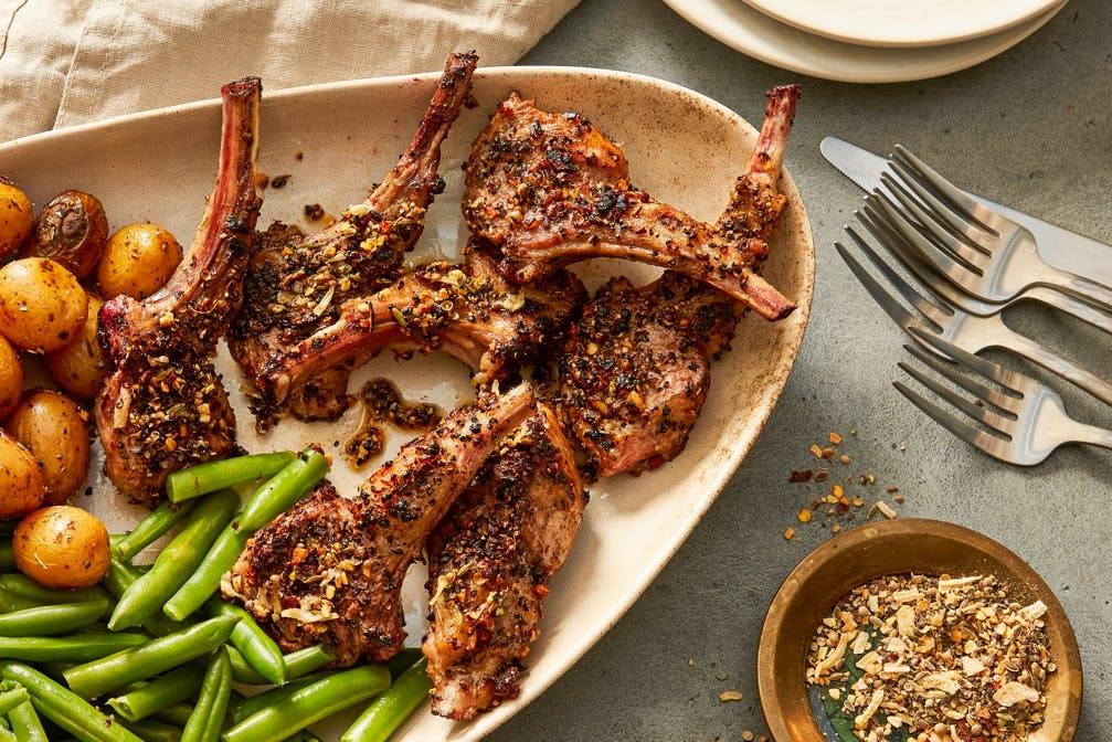 Montréal Spiced Lamb Chops