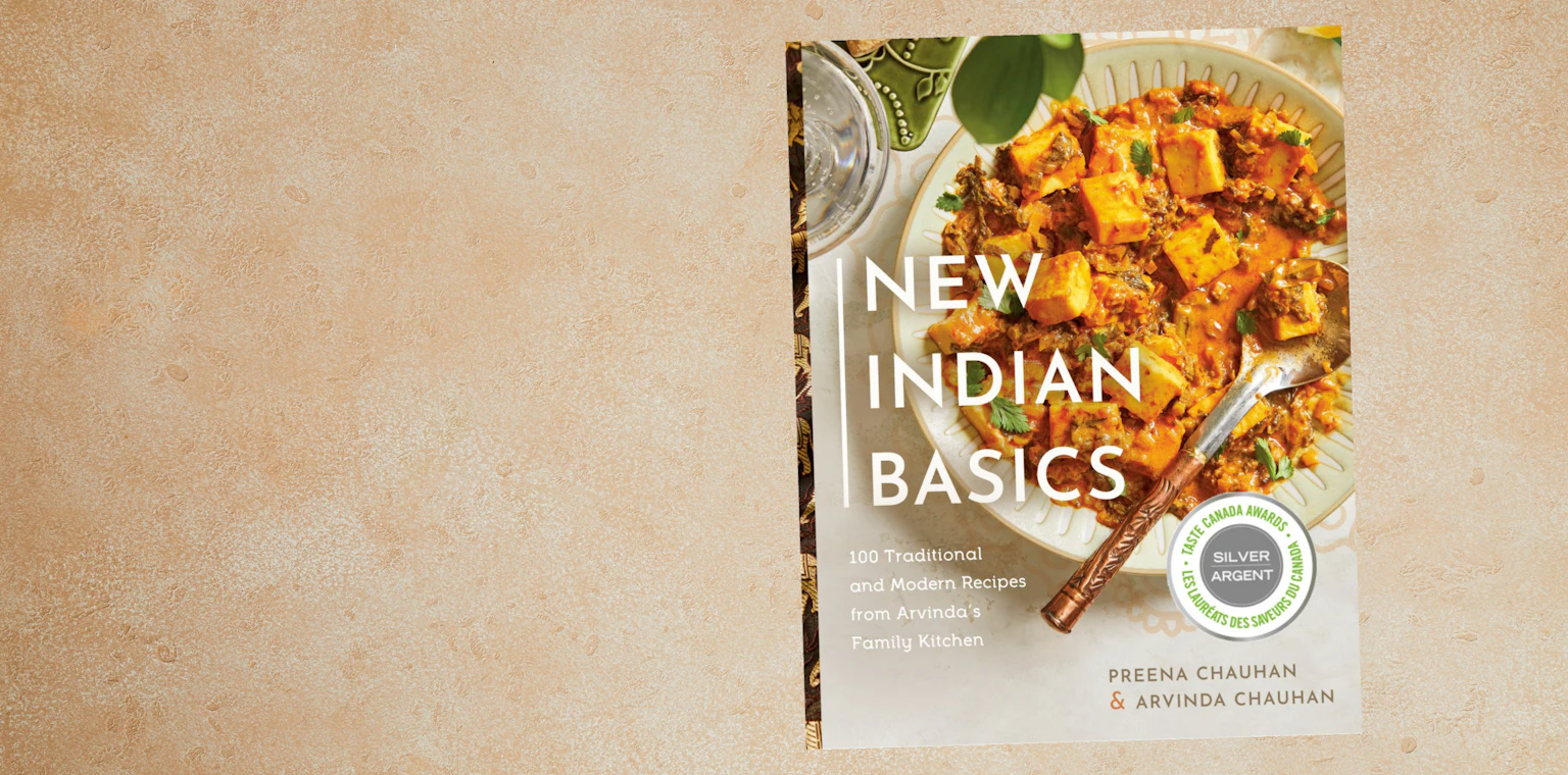 New Indian Basics, notre livre de cuisine primé