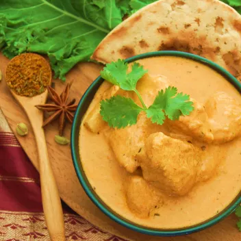 Rich and Creamy Butter Chicken made with Arvinda's Butter Chicken Masala