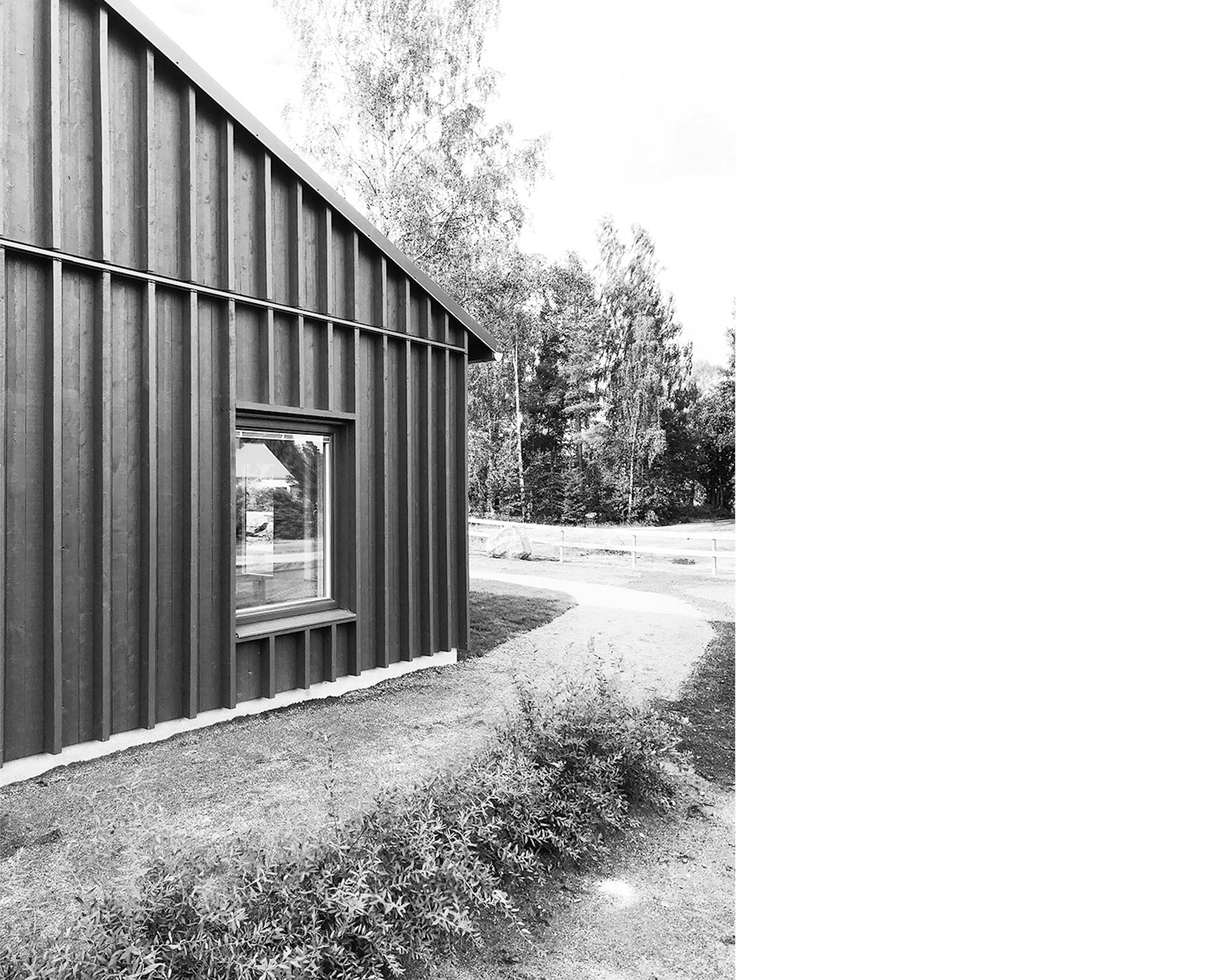 Arkitekt Stockholm - fasad i träpanel ritad av arkitektkontor Ascape Arkitektur