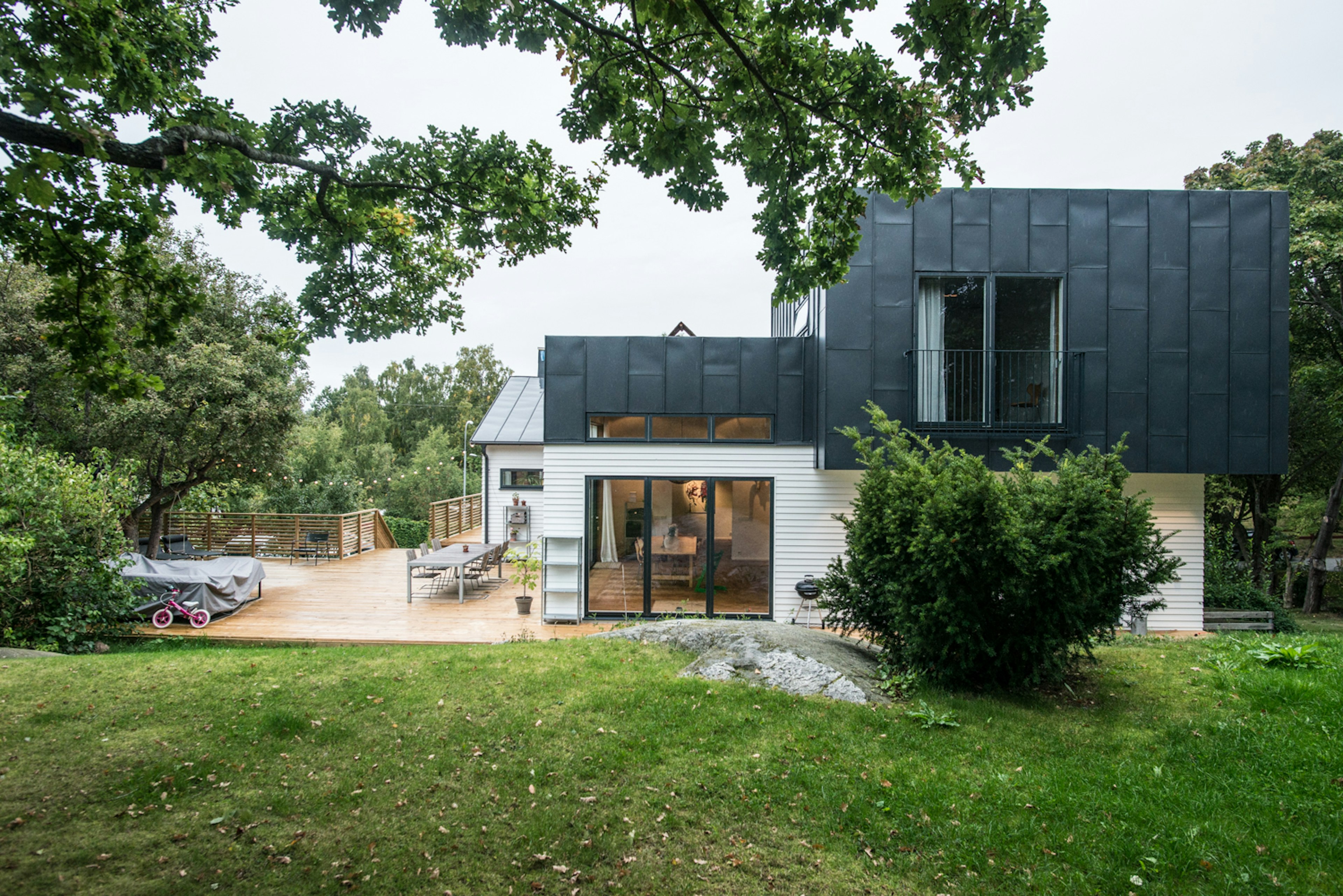 Arkitekt privatbostad - villa ritad av arkitektkontor Ascape i Stockholm