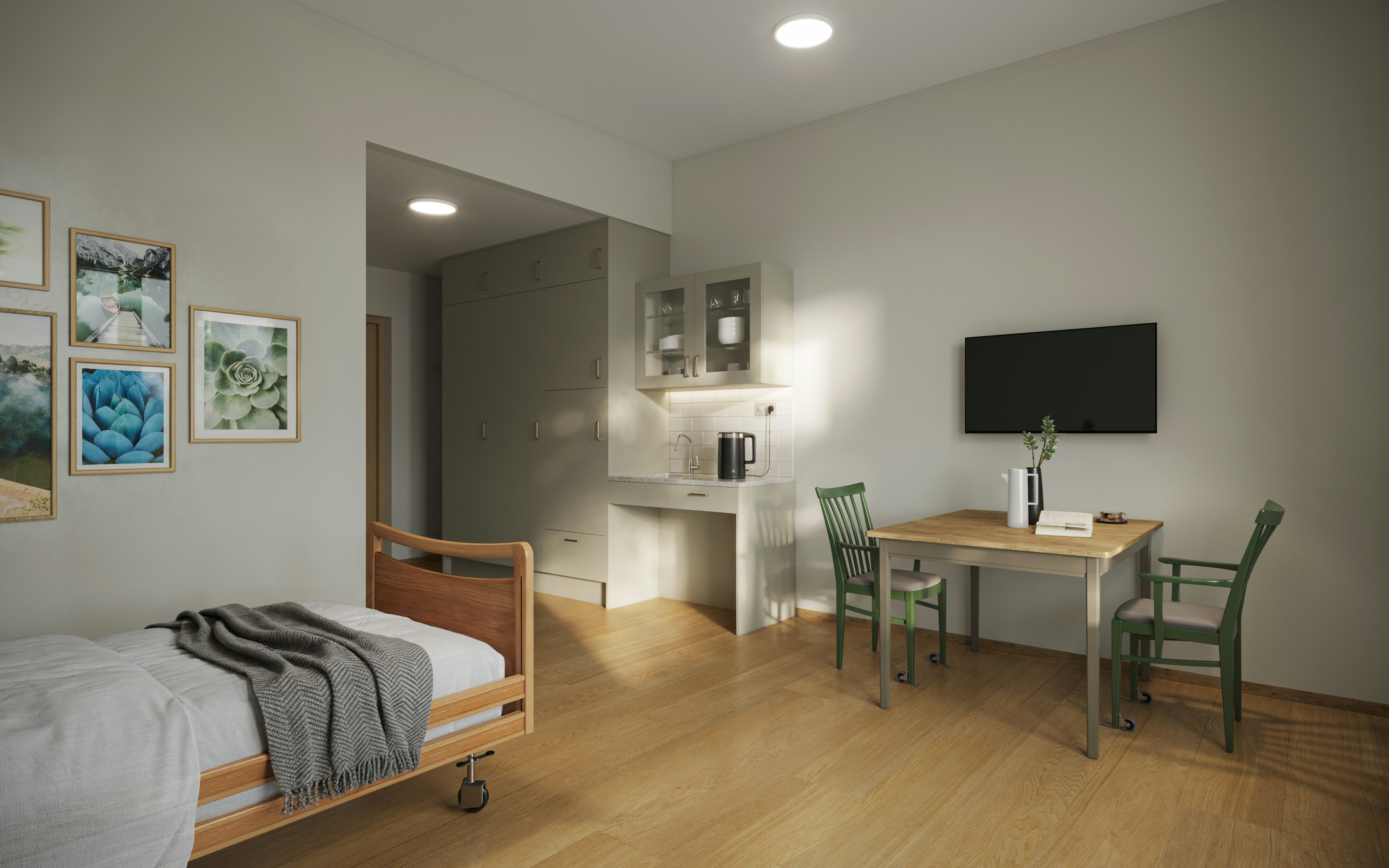 Interiör bild av boenderum i Villa Svedala - Arkitektbyrå Ascape Arkitektur