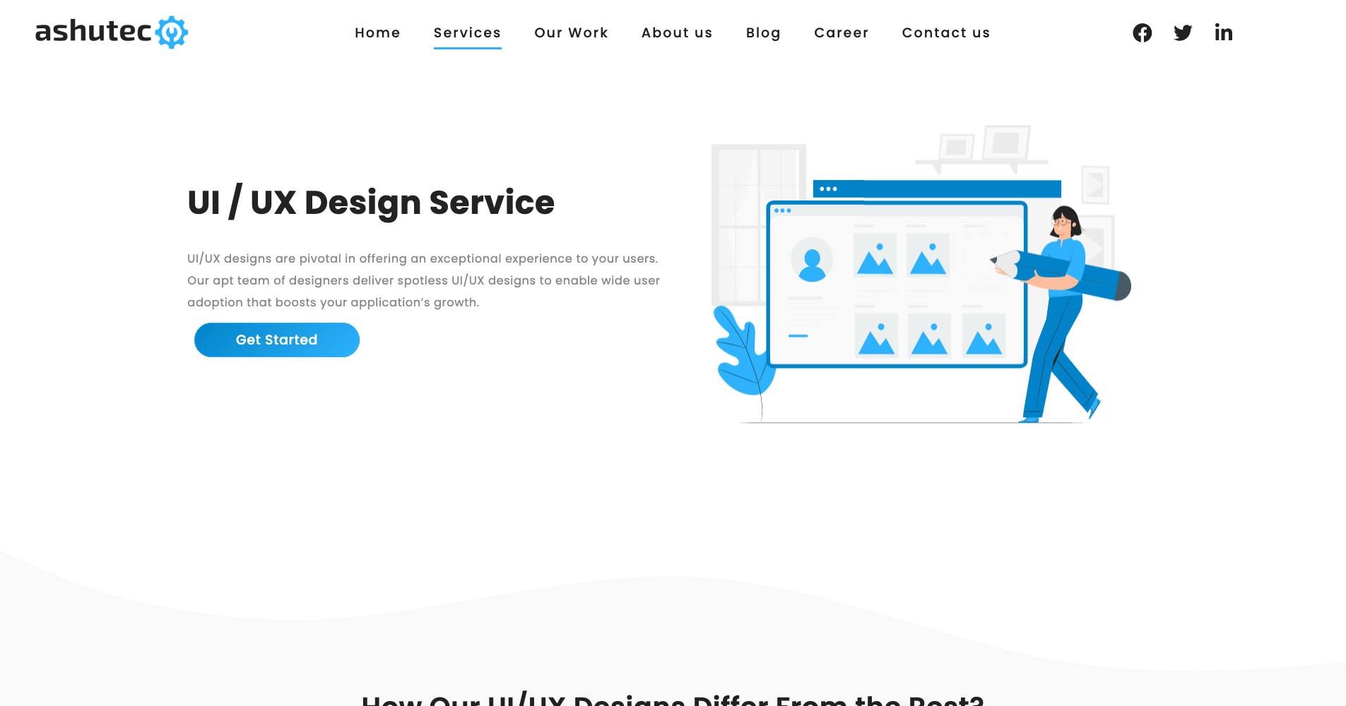 UI / UX Design Services | For IT consultant, start ups, and SME