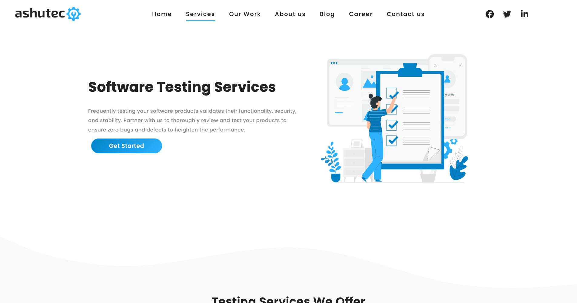 Expert Web App Testing Services