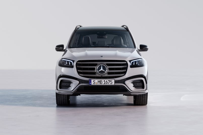 Mercedes-Benz-GLS-að framan