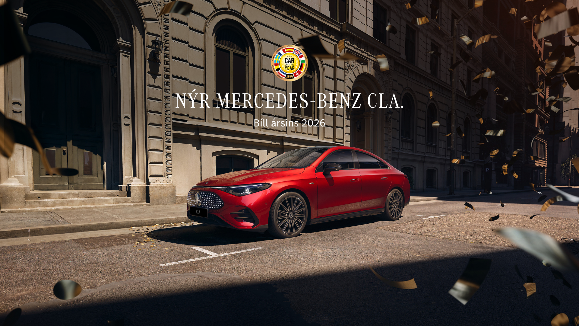 Mercedes-Benz CLA er bíll ársins 2026 | Askja