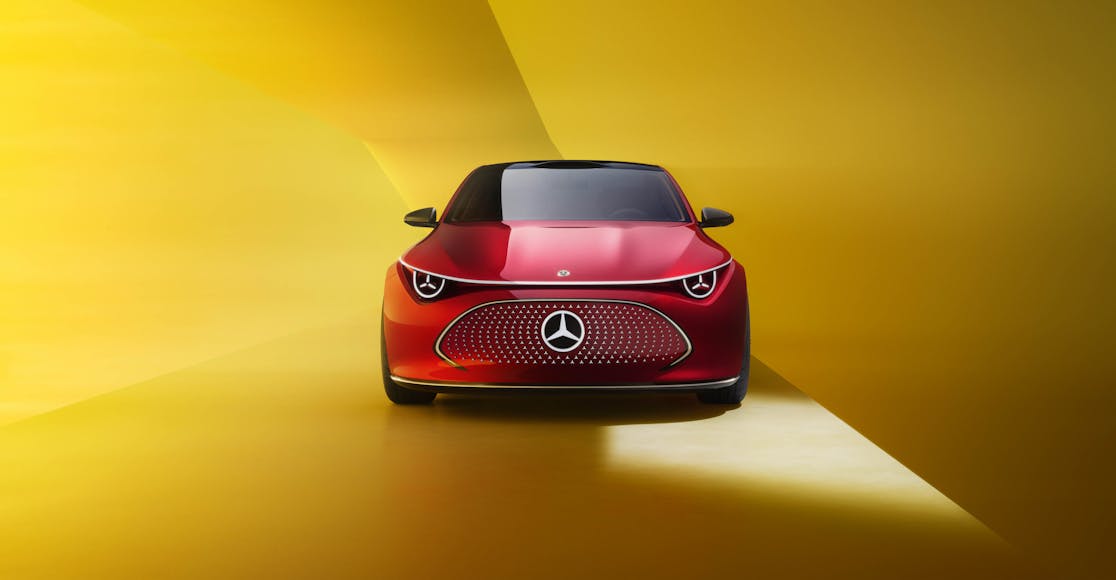 Mercedes-Benz Concept CLA Class að framan