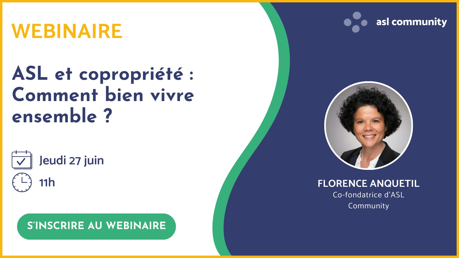 Visuel webinaire 5 ASL et copropriété : comment bien vivre ensemble ?