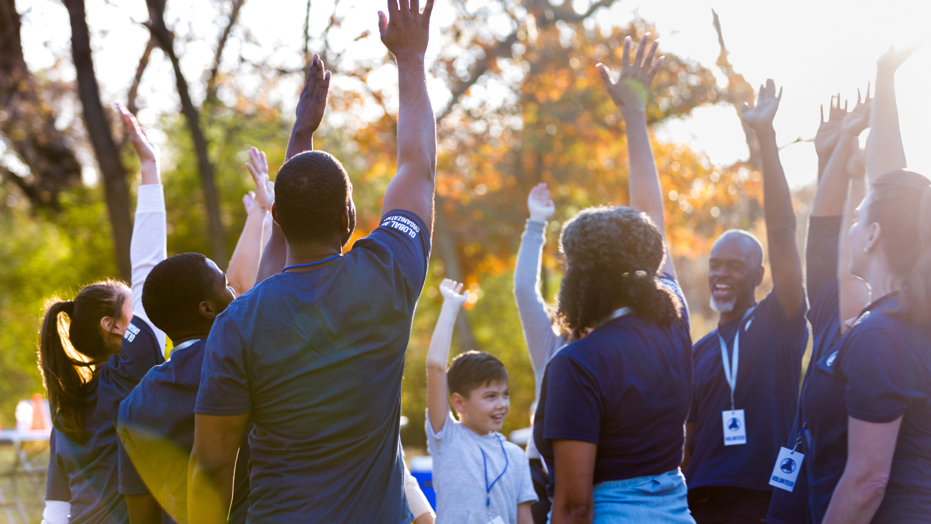 Membres asl venant de ramasser les déchets du lotissement